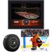 Philadelphia Flyers Young Collectors Bundle - Includes Team Stadium 10.5" x 13" Plaque Official Game Puck and Unsigned 8" 10" Mascot Photograph