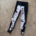 Athleta Pants & Jumpsuits | Athleta Floral Leggings | Color: Black/White | Size: Xs