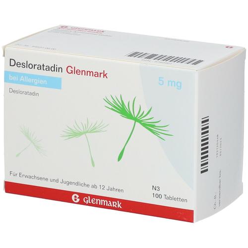 Desloratadin Glenmark 5 mg Tabletten 100 St