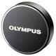 Olympus LC-48B Objektivdeckel aus Metall für M.Zuiko Digital 17 mm 1:1,8 Objektiv (schwarz)
