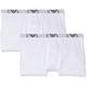 Emporio Armani Men's 111284CC715 Boxer Shorts, White (Bianco/Bianco 04710), L (Pack of 2)