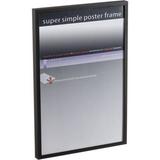 MCS Super Simple Aluminum Poster Frame (24 x 36", Black) 300125