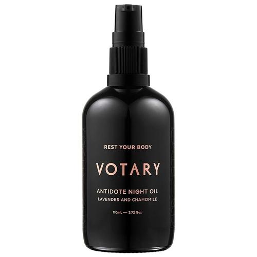 Votary - Intense Night Recovery Antidote Night Oil Lavender and Chamomile Nachtcreme 110 ml