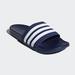 Adidas Shoes | Adidas Mens Adilette Navy White Comfort Slides | Color: Blue/White | Size: 13