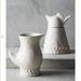 Anthropologie Kitchen | Anthropologie Speckled Wings Creamer And Sugar Pot | Color: Cream | Size: Os