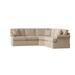 Brown Reclining Sectional - Poshbin Andrew 109" Wide Corner Sectional Polyester | 37 H x 109 W x 109 D in | Wayfair 1047-HAVLIN-NAT-MED-LHF