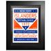 New York Islanders 12" x 16" Dual-Tone Framed Artwork