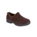 Wide Width Women's The Dandie Clog by Comfortview in Dark Brown (Size 7 1/2 W)