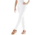 Plus Size Women's Stretch Denim Straight-Leg Jegging by Jessica London in White (Size 28 P) Jeans Legging