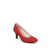 Women's Parigi Pump by LifeStride in Fire Red (Size 7 M)