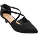 Extra Wide Width Women's The Dawn Pump by Comfortview in Black (Size 12 WW)