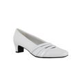 Women's Entice Pump by Easy Street in White (Size 8 M)