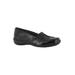Wide Width Women's Purpose Slip-On by Easy Street® in Black Patent Croc (Size 8 1/2 W)