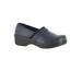 Wide Width Women's Origin Slip-On by Easy Street in Navy Tool (Size 9 1/2 W)