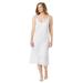 Plus Size Women's Snip-To-Fit Dress Liner by Comfort Choice in White (Size M)