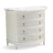 Marion Demilune 4-Drawer Chest - French Gray - Frontgate