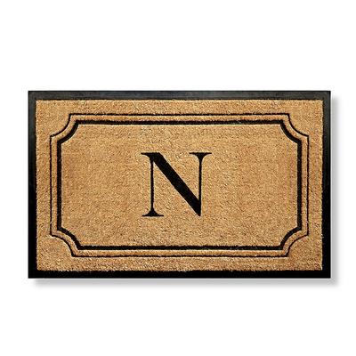 Pembrook Monogrammed Coco Door Mat - 30