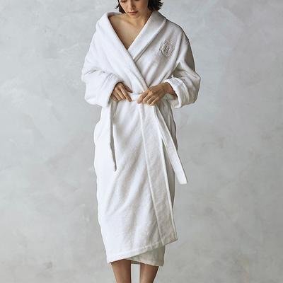 Plush Robe - White, Small - Frontgate Resort Collection™