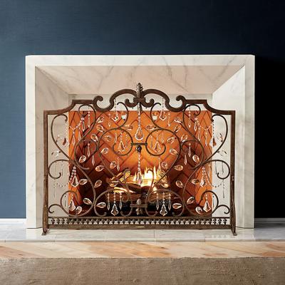 Louviere Fireplace Screen - Frontgate