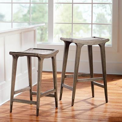 Russo Bar & Counter Stool - Mink/Taupe Counter Height, 26 Counter Height - Frontgate