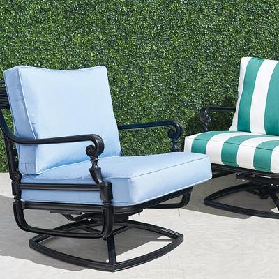 Outdoor Deluxe Deep Seating Cushion Sets - Standard, Guava, 23"W x 24"D - Frontgate