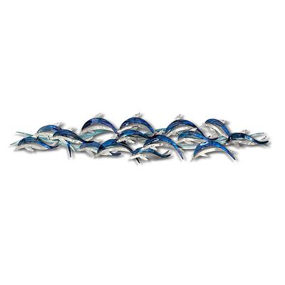Dolphin Pod Indoor/Outdoor Wall Art - Frontgate