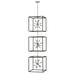 Hinkley Lighting Lisa McDennon Aros 20 Inch Cage Pendant - 46318BLK-PN