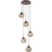 Hammerton Studio Levi Wilson Nebula 24 Inch 5 Light Multi Light Pendant - CHB0064-05-FB-B-C01-E2