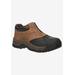 Extra Wide Width Men's Propét® Blizzard Ankle-Zip Boot by Propet in Brown (Size 10 1/2 EW)