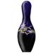 Baltimore Ravens NFL On Fire Bowling Pin