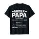 Gaming Zocken Gamer Games Spielen Zocker Videospiel Gamepad T-Shirt