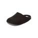 Wide Width Women's The Carita Clog Slipper by Comfortview in Black (Size M W)