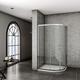 Xinyang 1200x900x1900mm Right Quadrant Shower Enclosure Cubicle Glass Screen Sliding Shower Door with Tray + Free Waste