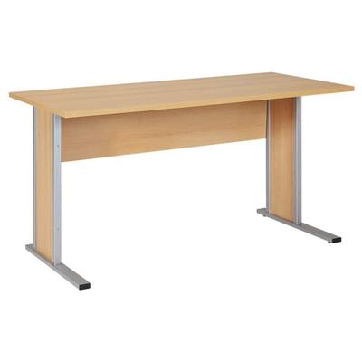 Möbelpartner Schreibtisch »Smileline V« 140 cm buche, 140x75x65 cm Image