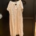 Anthropologie Dresses | Anthropology Pepin Silk Dress. | Color: Cream | Size: 4