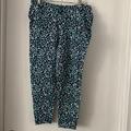 Torrid Pants & Jumpsuits | 2-For-1! Torrid Leggings Sz 12-14. Floral Euc | Color: Blue/White | Size: 14