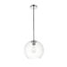 Mercury Row® Snead 1 - Light Single Globe Pendant Glass in Gray | 9.9 H x 9.8 W x 9.8 D in | Wayfair 9BEFA0193FE04BCBA6802E18FFB57D59