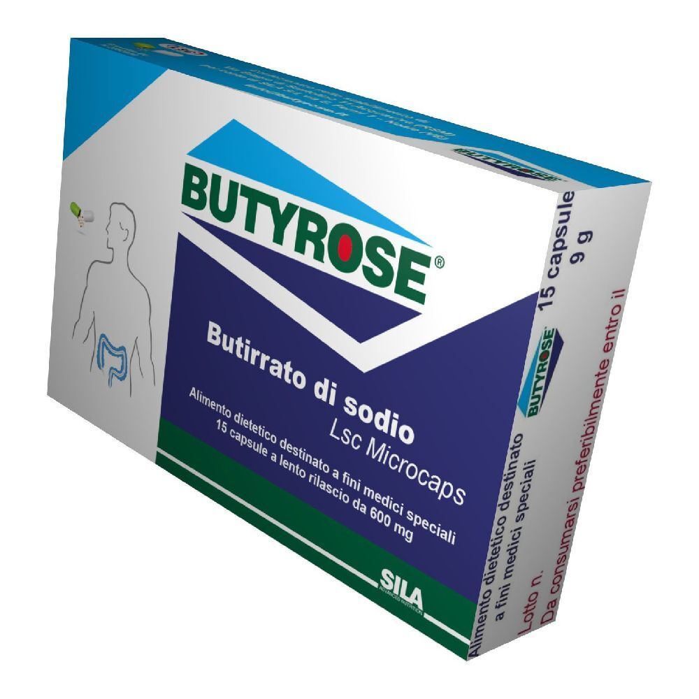 Butyrose® Butirrato di sodio Lsc® 15 pz Capsule