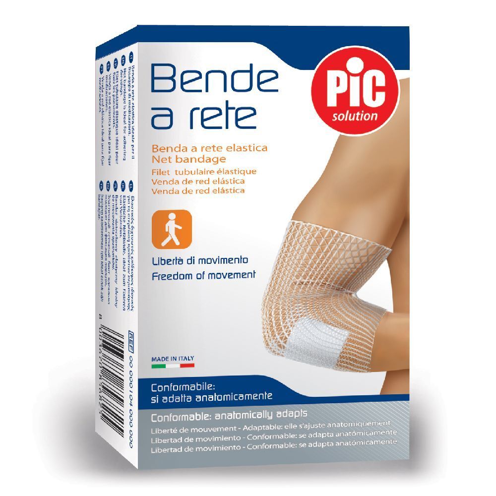 PiC Bend-a-rete Benda a rete elastica polsi e caviglie 1 pz Fasciatura