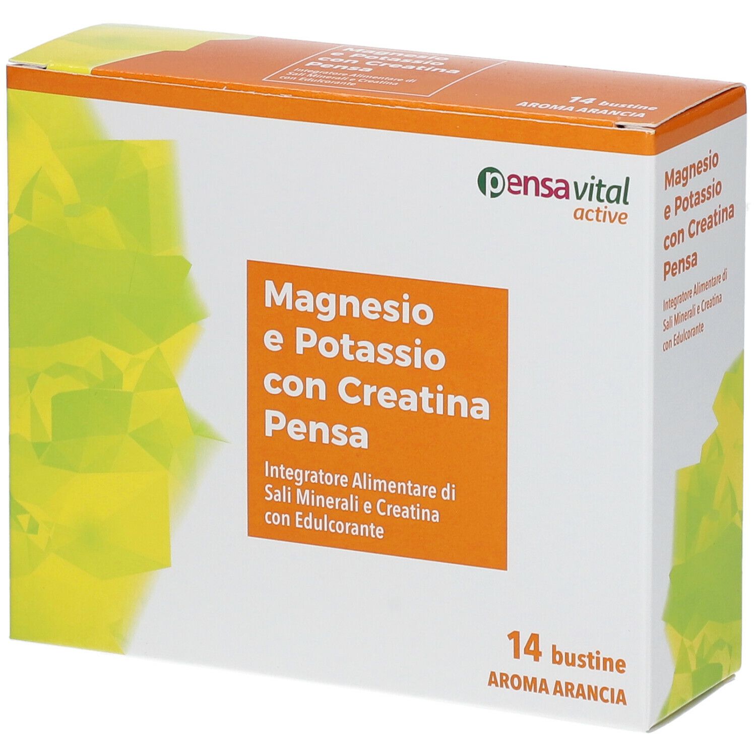 Pensa Benessere Magnesio e Potassio con Creatina 14 pz Bustina