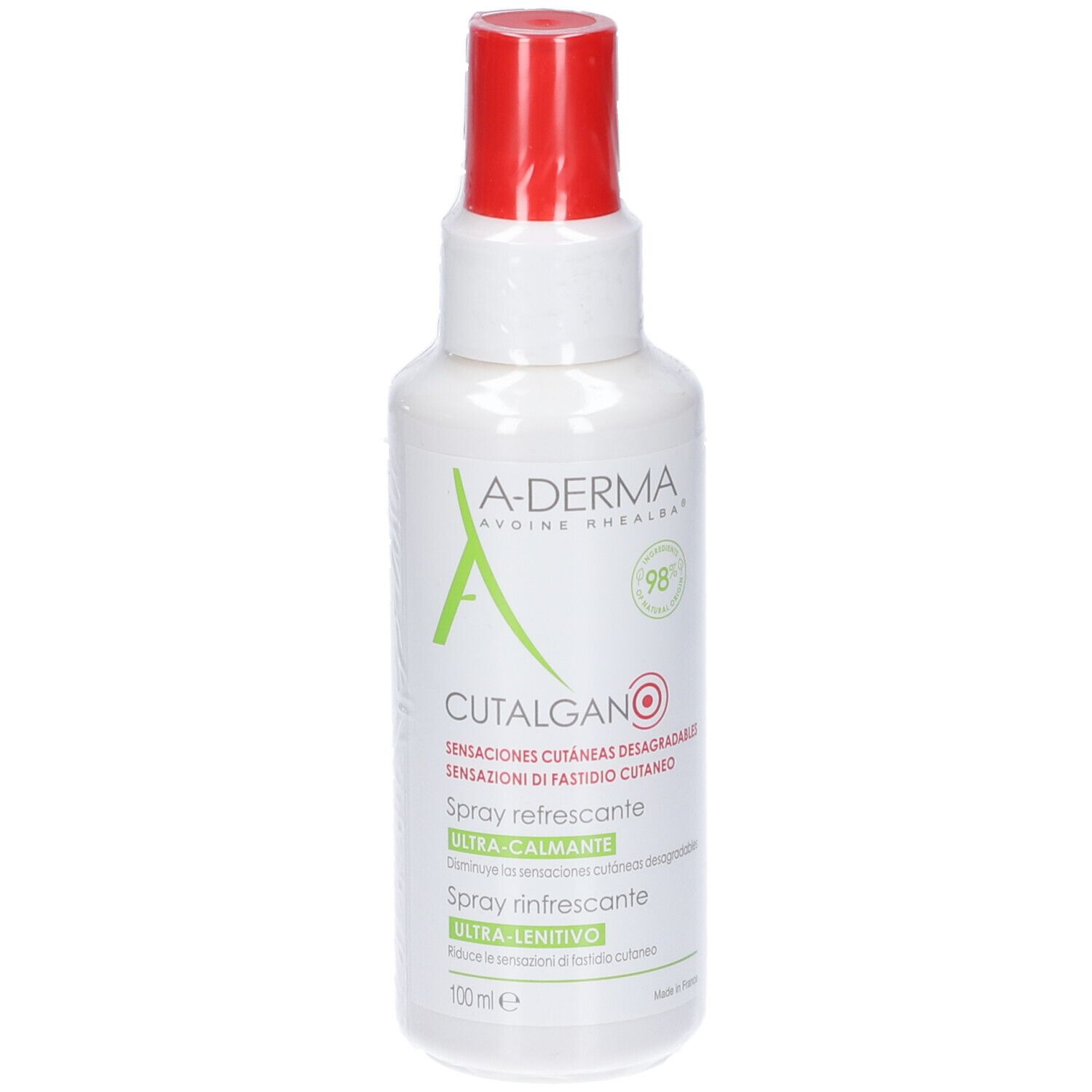 A-Derma Cutalgan Spray Rinfrescante 100ml - ultra-lenitivo 100 ml
