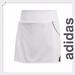 Adidas Skirts | Adidas Girls' Climalite Club Tennis Skort White | Color: Gray/White | Size: L