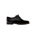 Women's Lace-Up Oxford Flats by ellos in Black (Size 7 M)