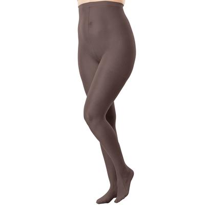 Plus Size Women's 2-Pack Sheer Tights by Comfort Choice in Dark Coffee (Size C/D)