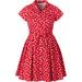 Plus Size Women's Sandy Shirtwaist Dress by ellos in Poppy Red Floral (Size 1X)
