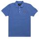 Lyle and Scott Men Plain Polo Shirt - Cotton - S Lapis Blue