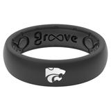 Men's Groove Life Black Kansas State Wildcats Thin Ring