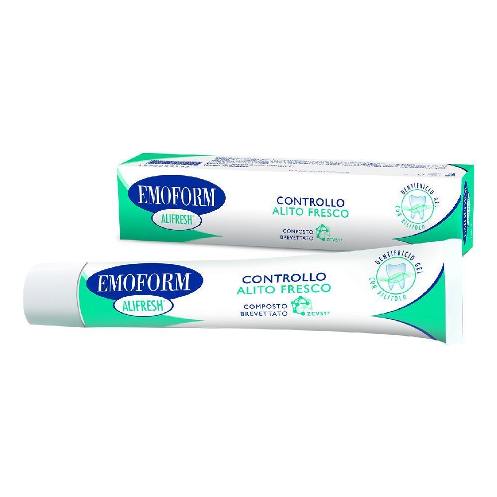 EMOFORM® Dentifricio Alifresh per il Controllo dell'Alito Fresco 75 ml