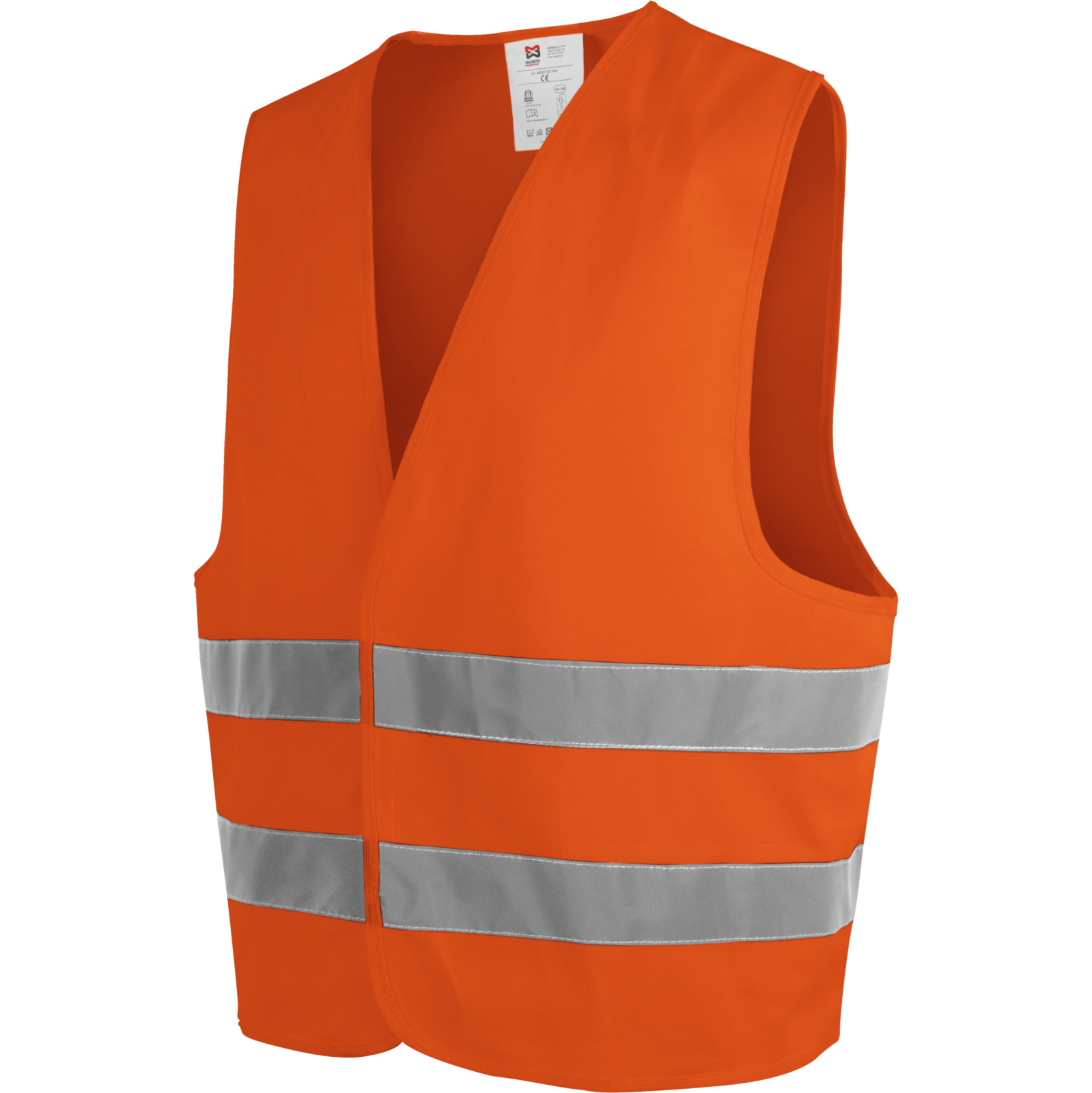 Gilet Haute-visibilité Taille unique EN20471 Würth MODYF LUMEN Orange