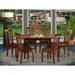 Winston Porter Valletta Butterfly Leaf Solid Wood Rubberwood Dining Set Wood in Brown, Size 30.0 H in | Wayfair 61F928EE0CE94EAF8E499D8C75C874E5
